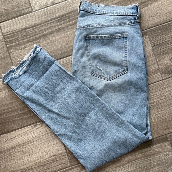 GAP High Rise Cheeky Straight Jeans - Light Blue - Picture 1 of 3